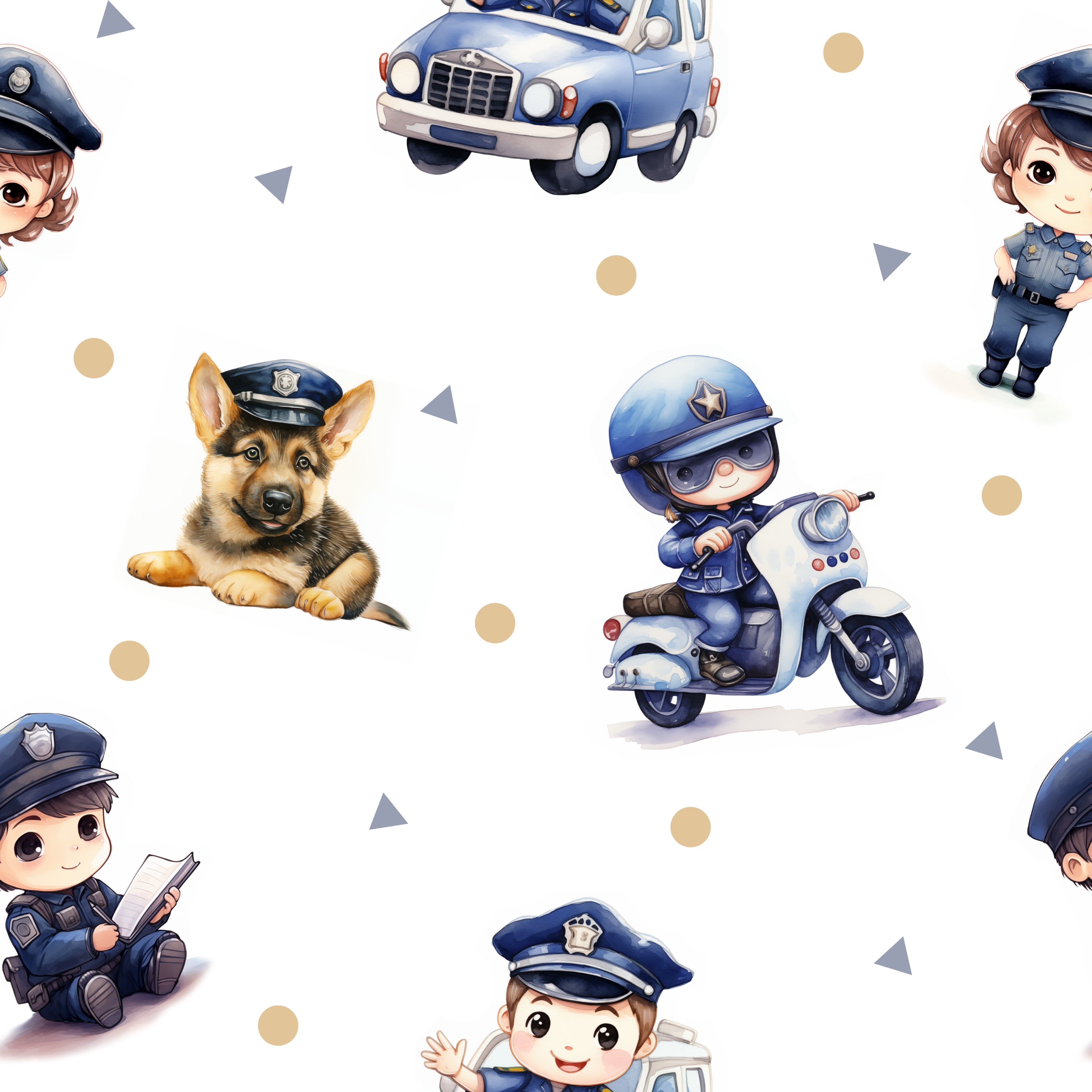 Quand je serai grand...  Police