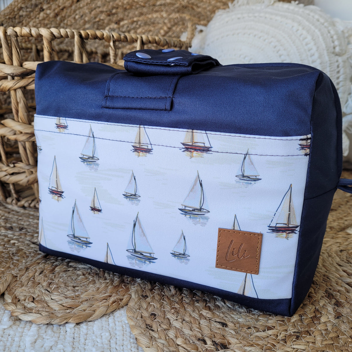 Waterproof LiliPOD bag | Sailboat