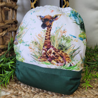 Cloth Diaper | NEWBORN size | Savannah - Giraffe (wrap)