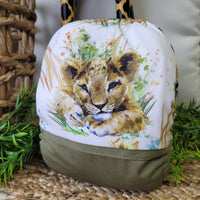 Couche lavable | taille unique | Savane - Lion (wrap)