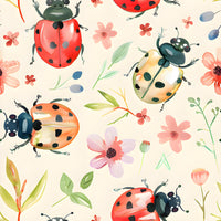 Doudou craquante avec coin de dentition | Ladybugs