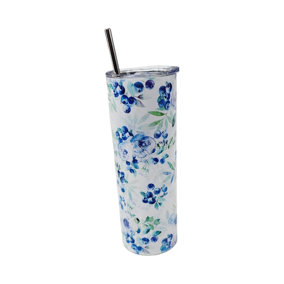 Large Tumbler | Blueberry Petals