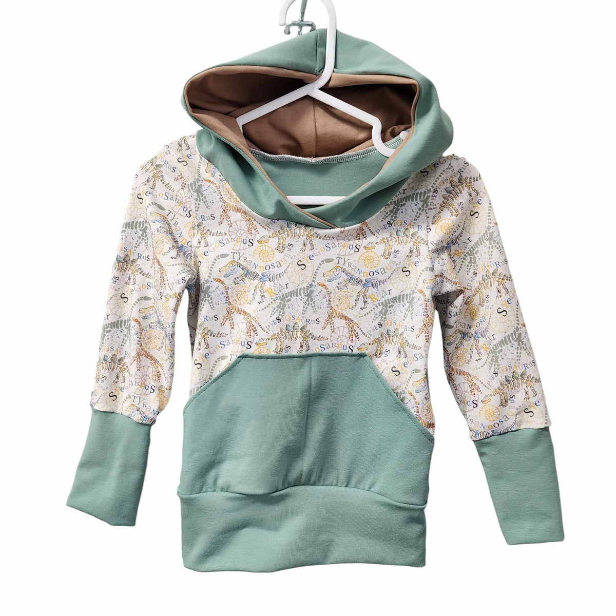 M3 Creations | Grow-with-me Hoodie | Fossil (ready-to-go)