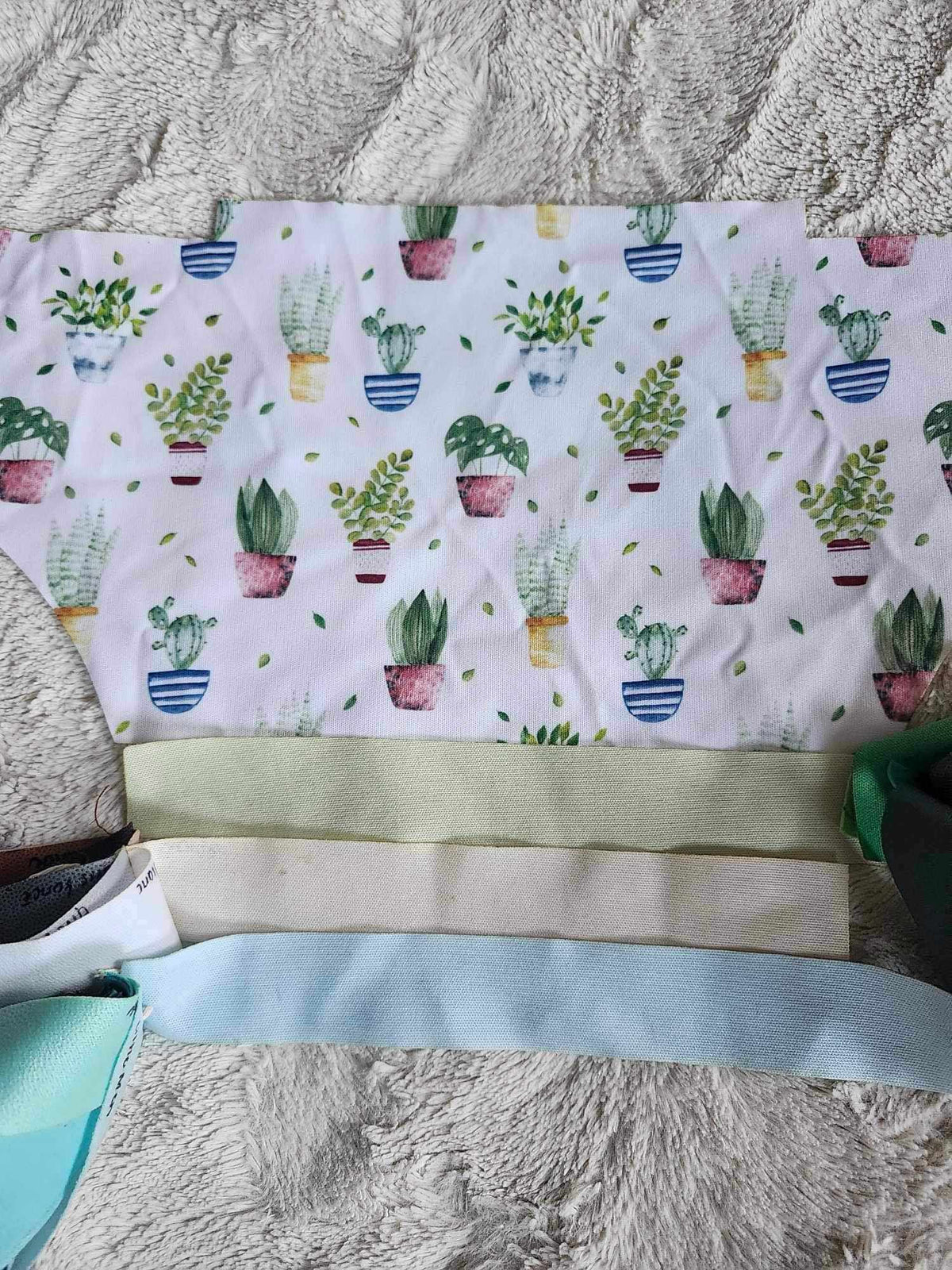 Couche lavable | taille unique Scrappy-wrap | Encore plus de plante