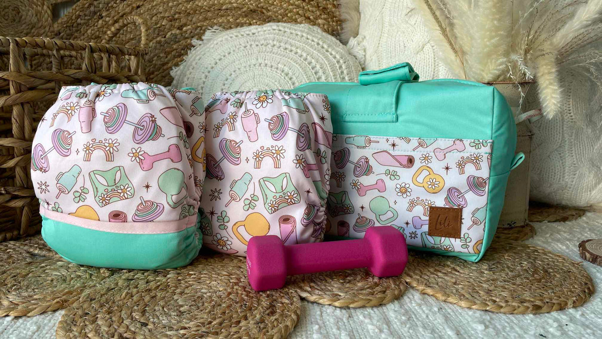 Cloth Diaper | One size | Groovy Gym (wrap)