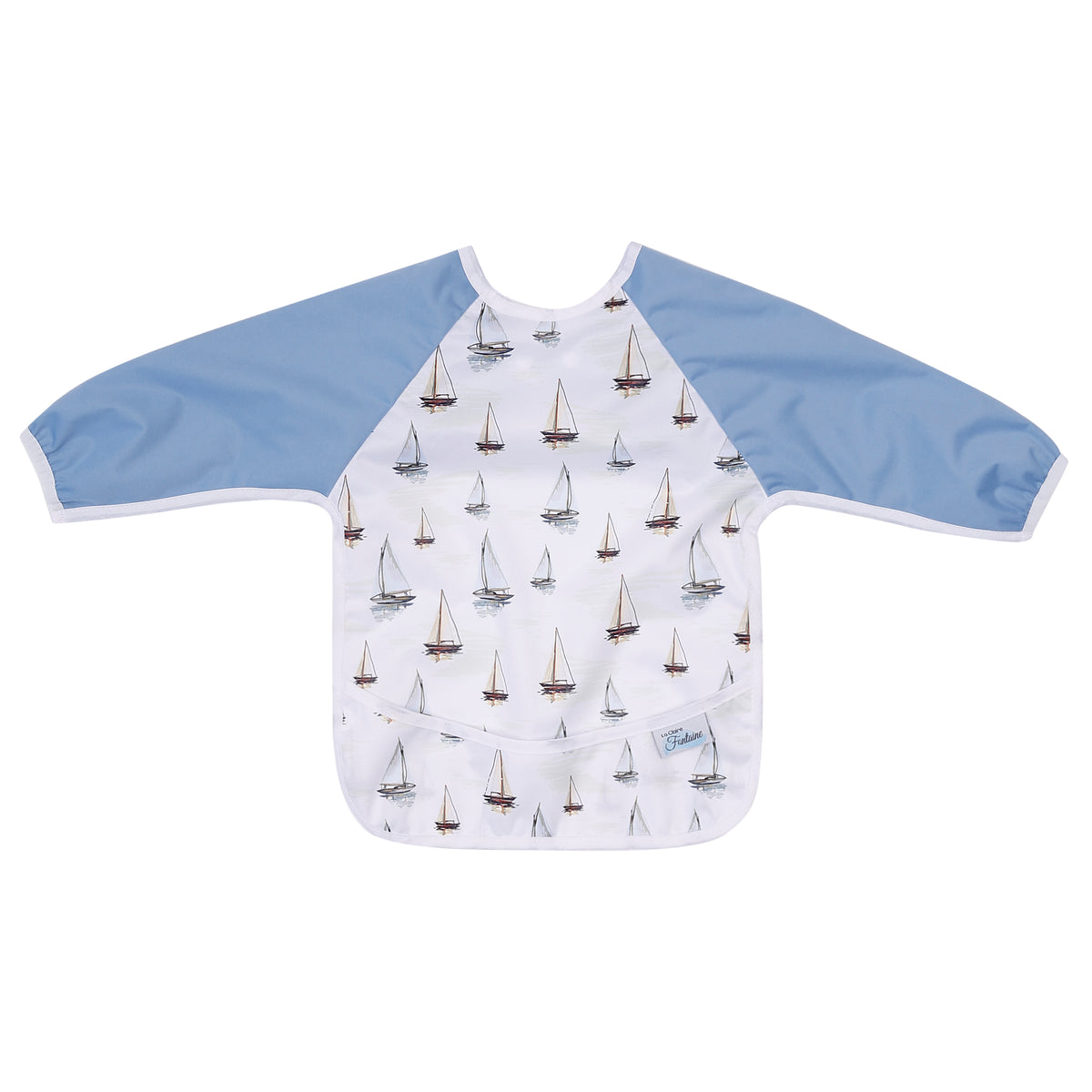 La Claire Fontaine | Bib with sleeve | Sailboat