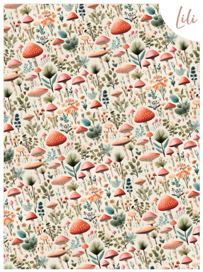 Comforters | Pre-order | Cute Mushrooms