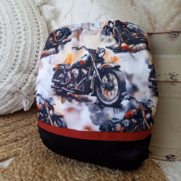 Couche lavable | taille NOUVEAU-NÉ | Easy rider (wrap)