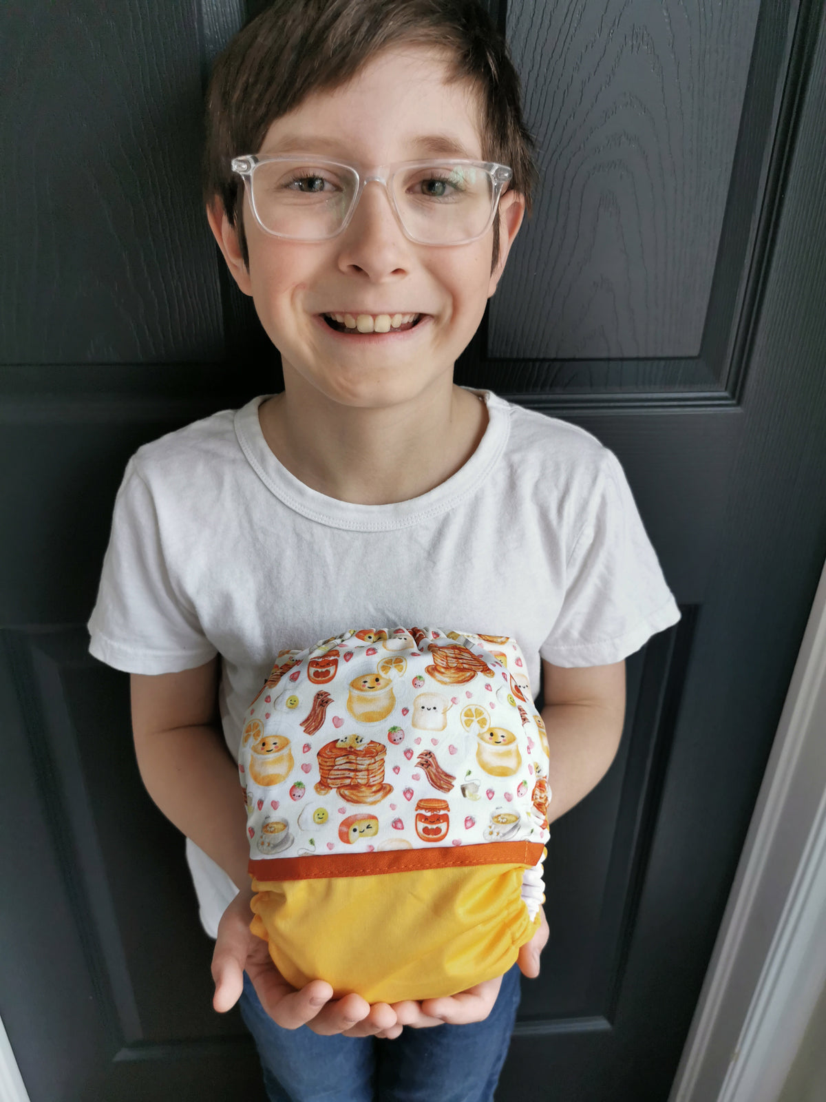 Cloth Diaper | One size | Breakfast Buddies (wrap)