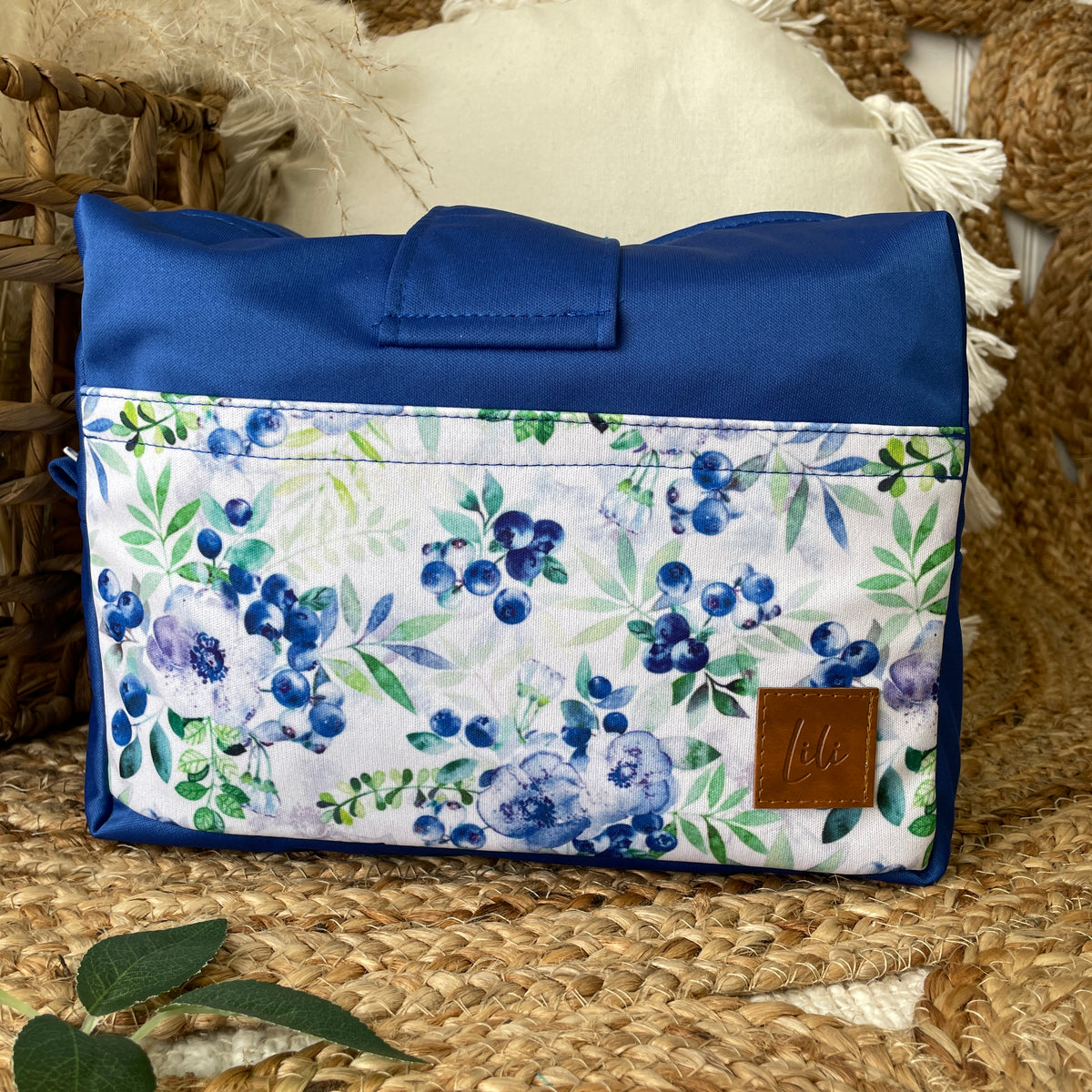 Waterproof LiliPOD bag | Blueberry Petals