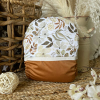 Cloth Diaper | One size | Floral sepia (wrap)