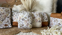 Cloth Diaper | One size | Floral sepia (wrap)