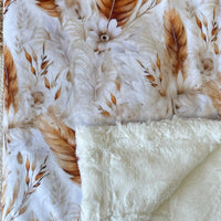 Simple comforter ready to go | [Minky/Faux Fur]