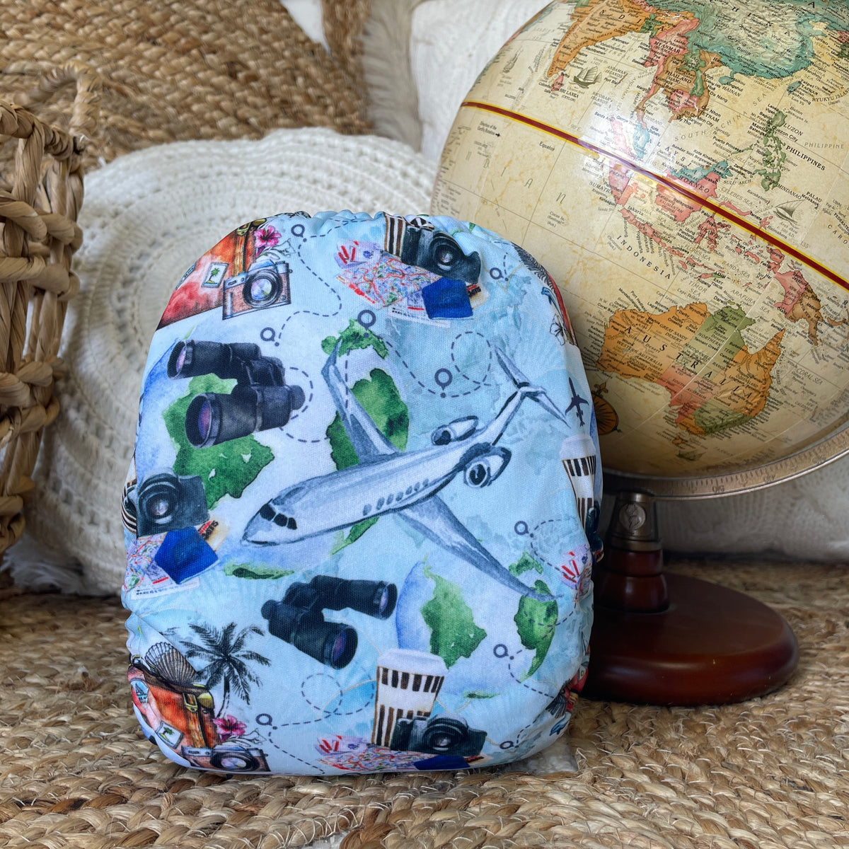 Cloth Diaper | One size | Travel Travel (full print)