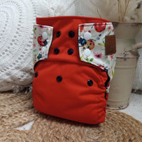 Couche lavable | GRANDE taille | Ladybugs (wrap)