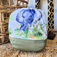 Couche lavable | taille unique | Savane - Elephant (wrap)