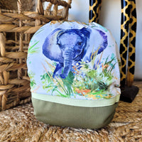 Couche lavable | taille unique | Savane - Elephant (wrap)