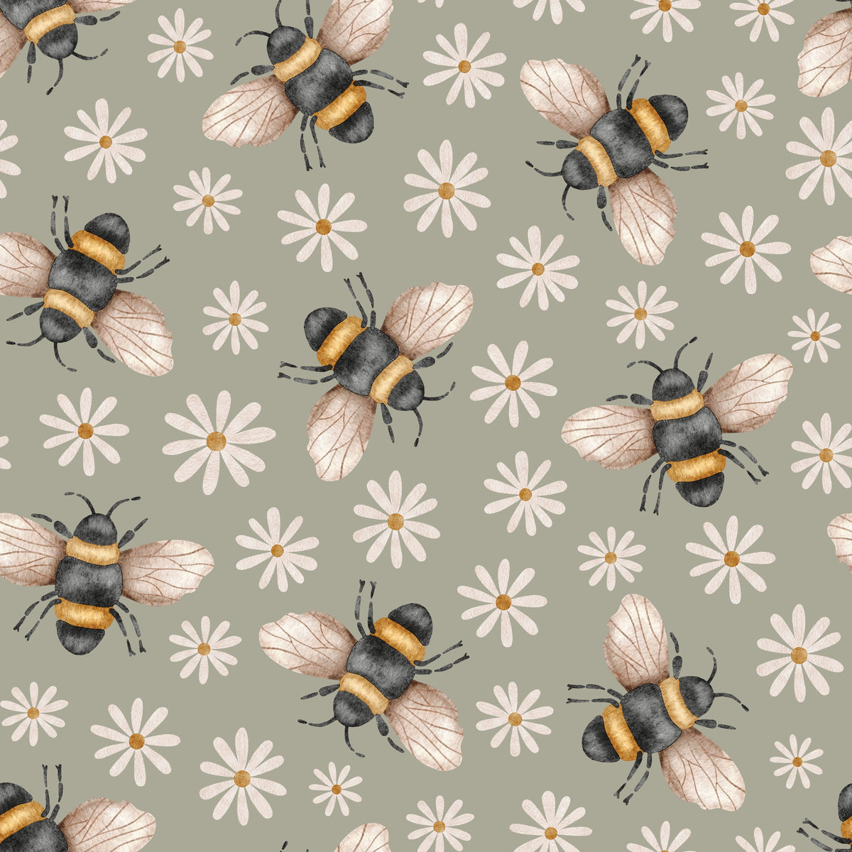 Beach Towel | Field bumblebee