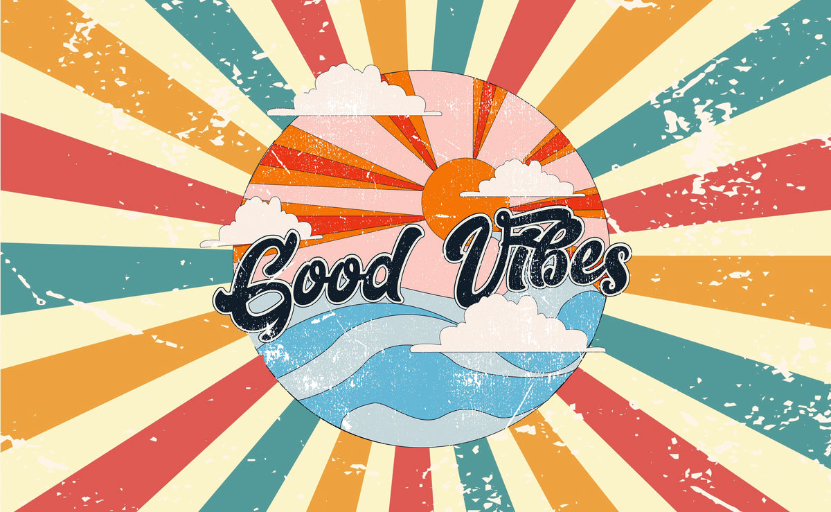 Grande bouteille isotherme | Good Vibes (précommande)